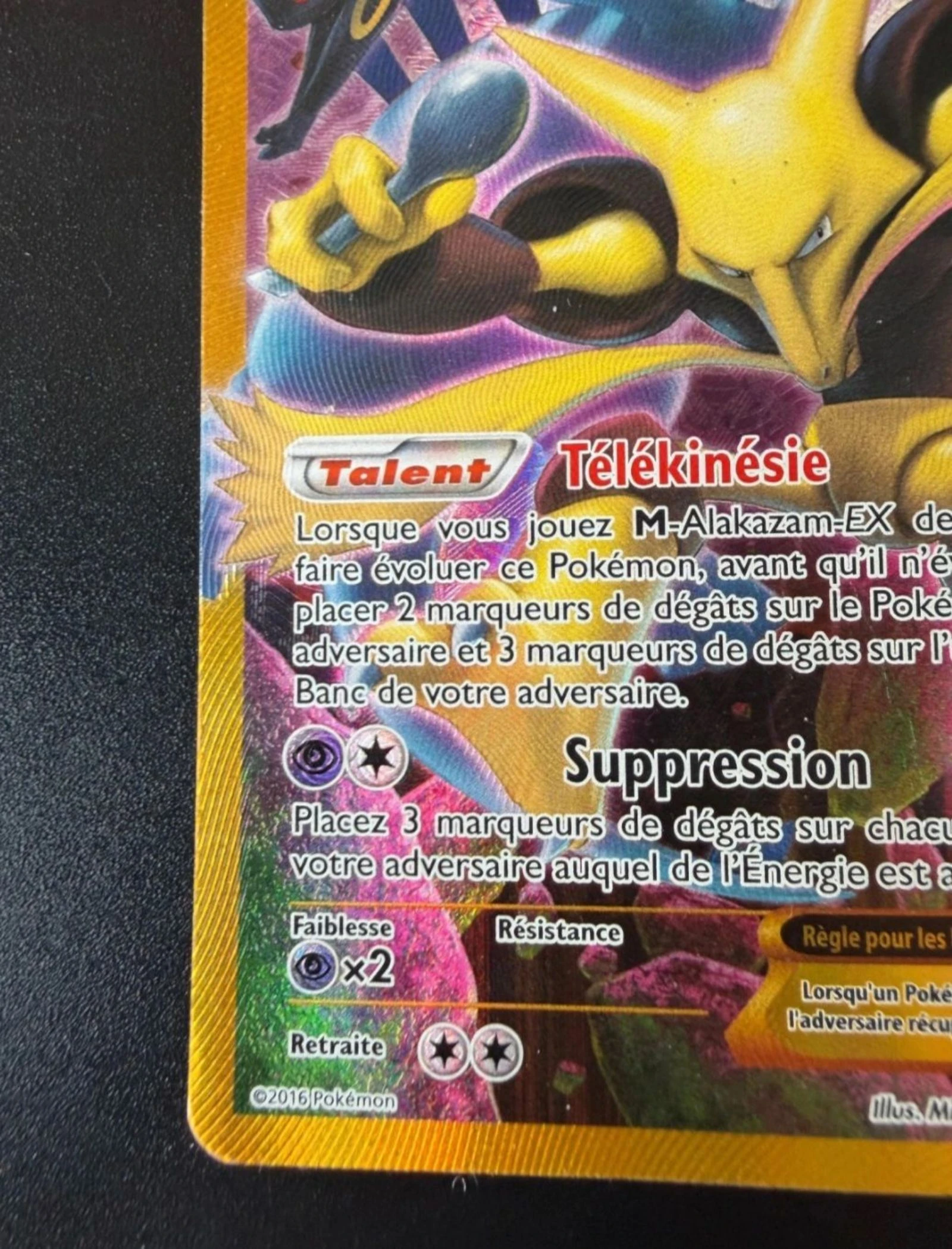 Carta Pokémon Alakazam Ex 160PV 125/124 Arte Completa Secreta XY10 Impacto dos Destinos LP – photo 5